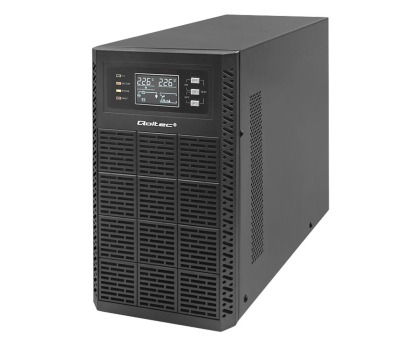 UPS (zasilacz awaryjny) QOLTEC UPS 3kVA 3000W Power Factor 1.0 On-line